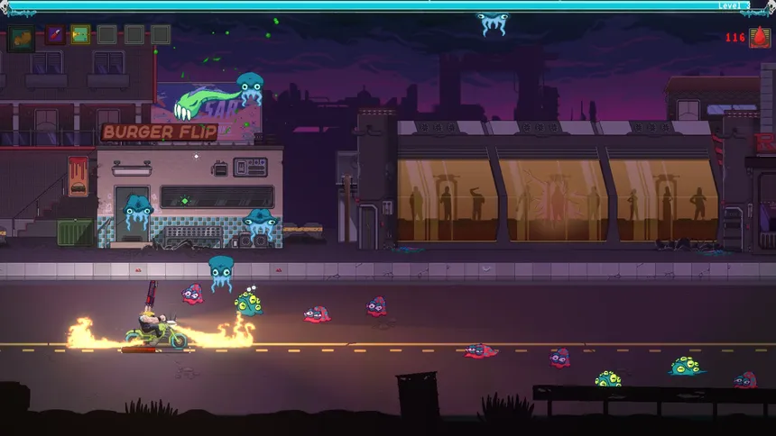 Скриншот 4 к игре THE LAST HUMAN IS A BIKER