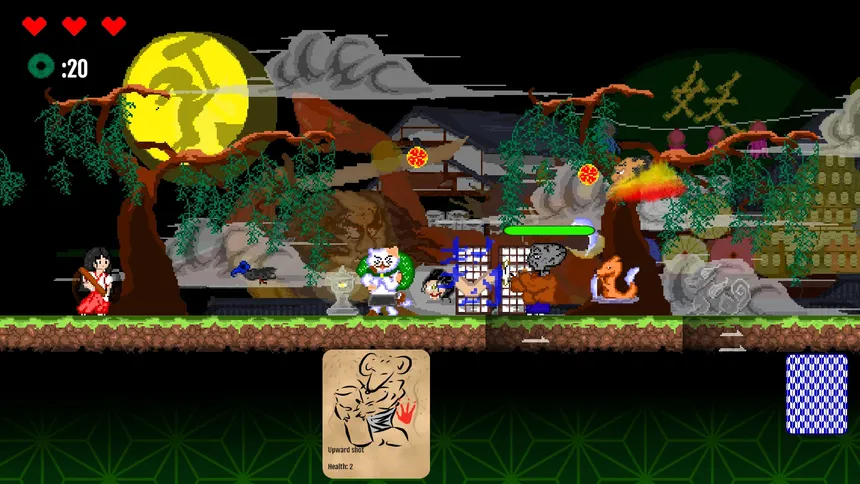 Скриншот 4 к игре 鳥獣妖怪戯画　(Choju Yokai Giga)