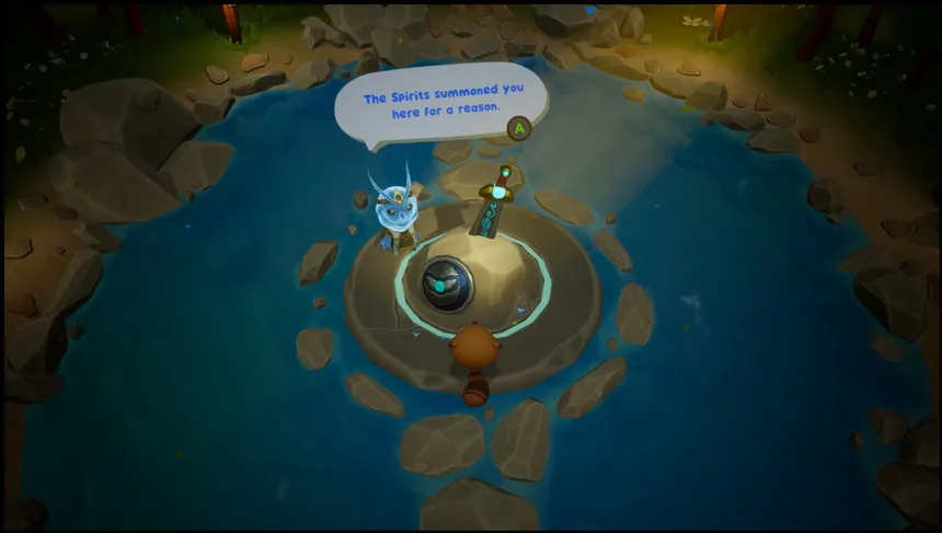 Скриншот 1 к игре Racoonie: Legend of the Spirits