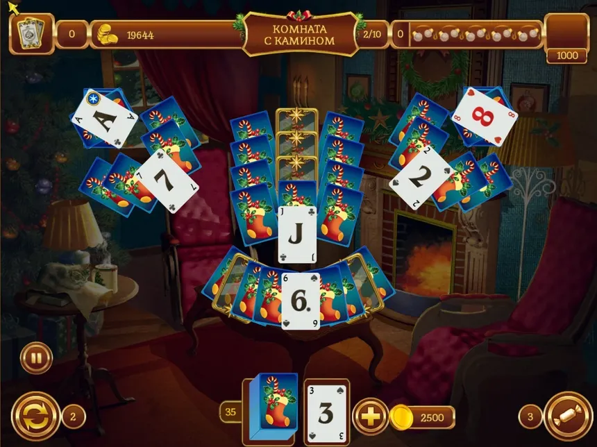 Скриншот 2 к игре Solitaire Game Christmas