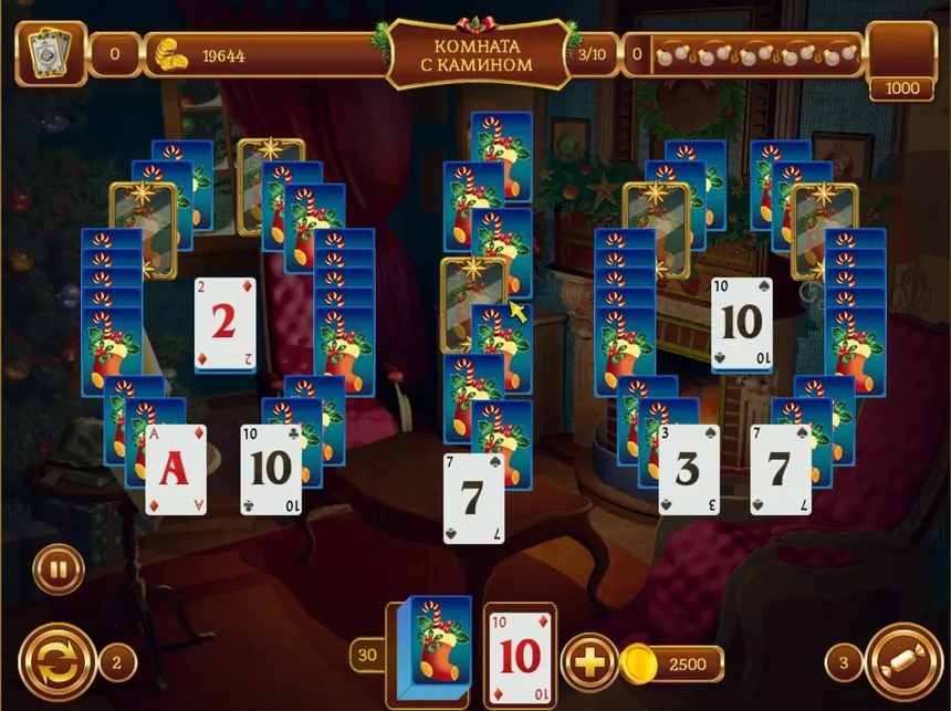 Скриншот 3 к игре Solitaire Game Christmas