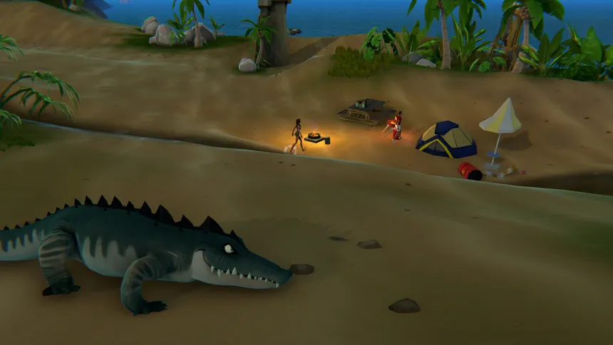 Скриншот 2 к игре Angry Alligator
