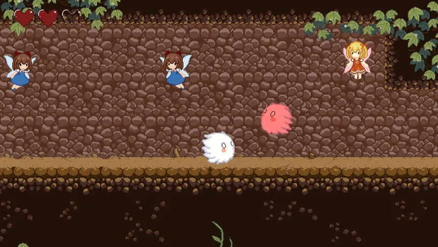 Скриншот 2 к игре 毛玉大冒险 ~ Kedama's Adventure