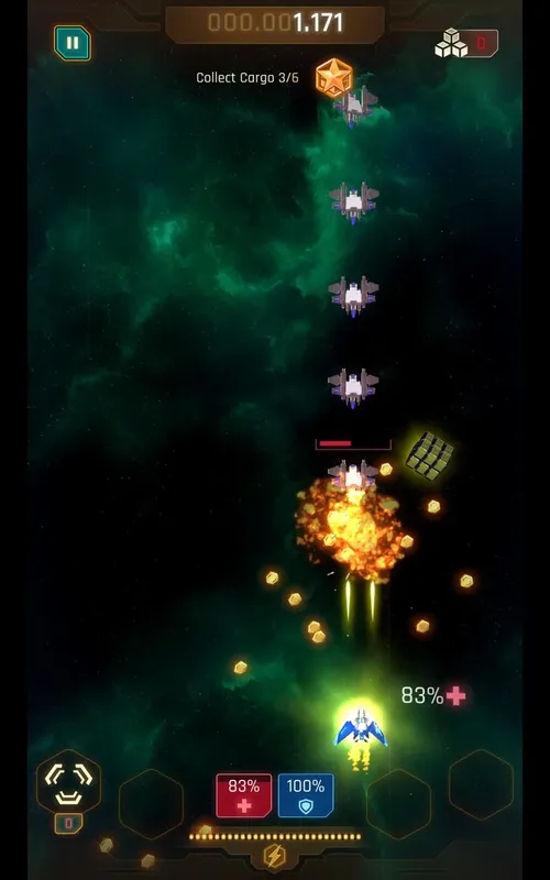Скриншот 4 к игре Galaxy Splitter
