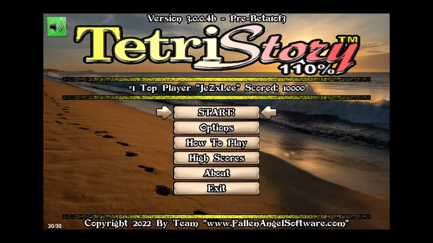Скриншот 1 к игре "TetriStory 110%" - Amazing Free New Tetris Game!