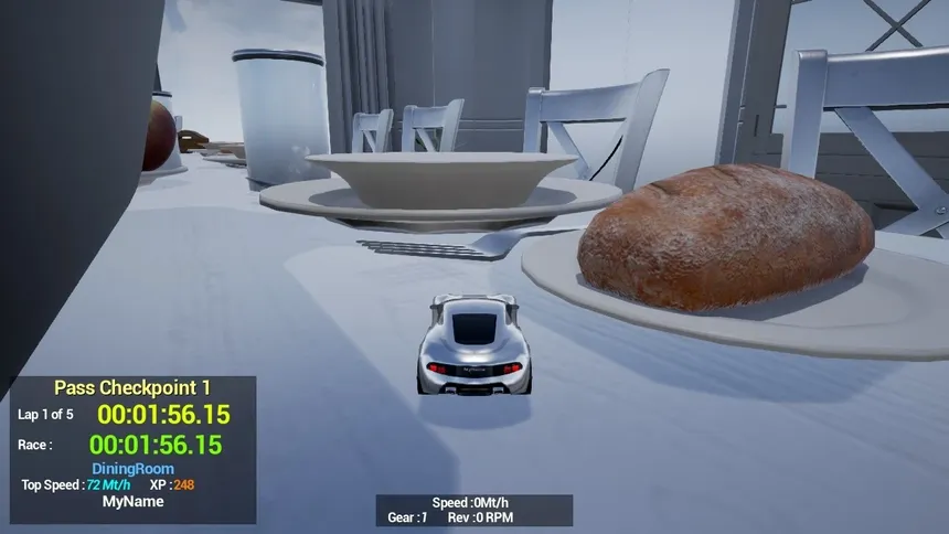 Скриншот 4 к игре Home Solo Car Racer