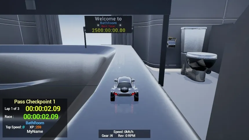 Скриншот 5 к игре Home Solo Car Racer