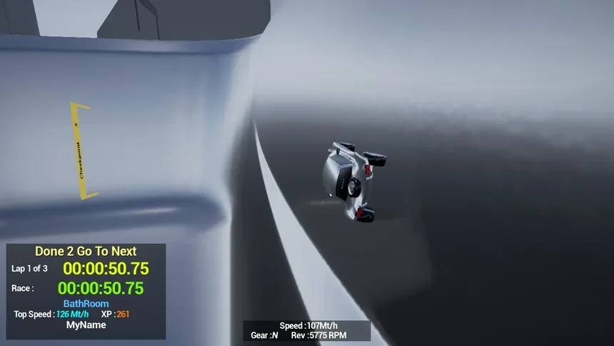 Скриншот 6 к игре Home Solo Car Racer