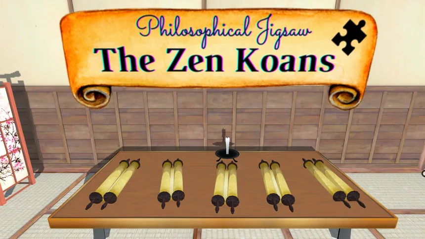 Скриншот 1 к игре Philosophical Jigsaw - The Zen Koans