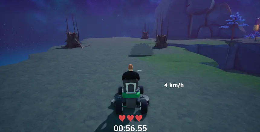 Скриншот 3 к игре Lawnmower game: Mortal Race