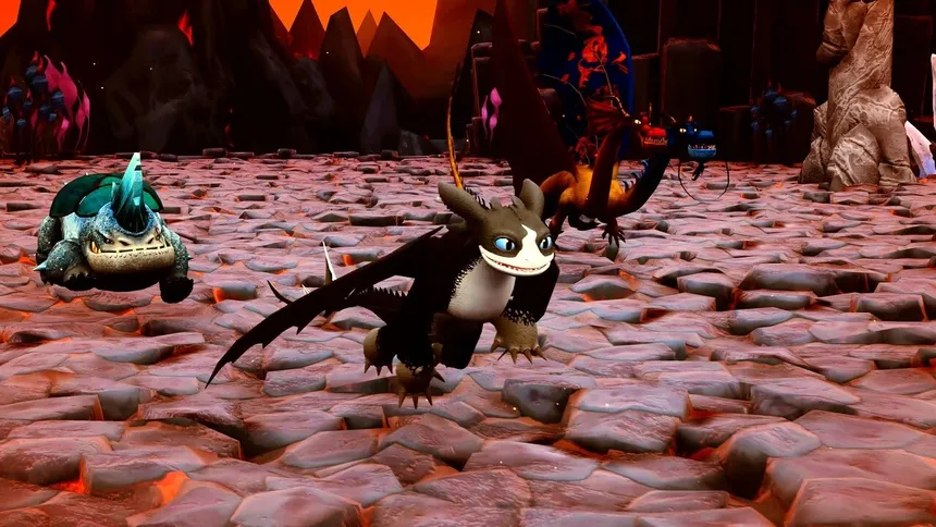 Скриншот 3 к игре DreamWorks Драконы: Легенды Девяти Королевств