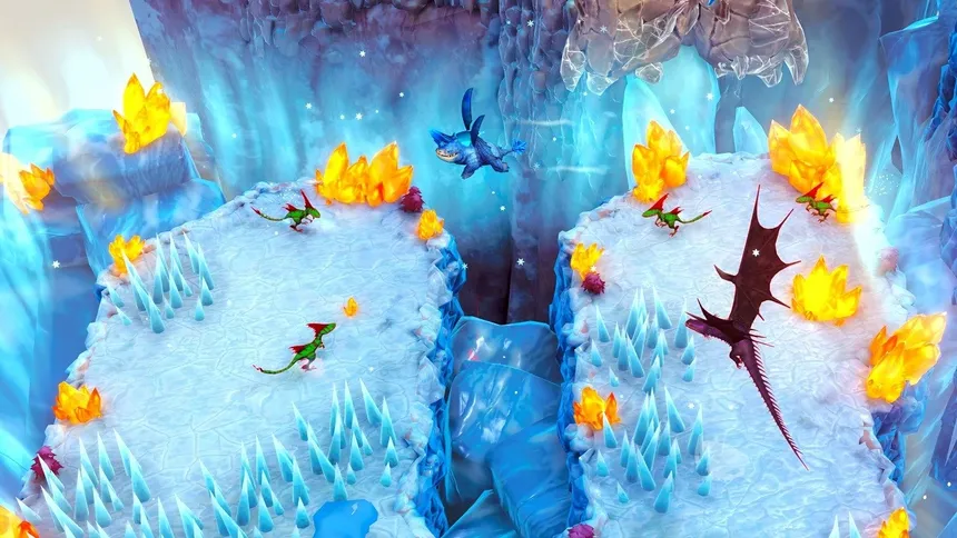 Скриншот 4 к игре DreamWorks Драконы: Легенды Девяти Королевств