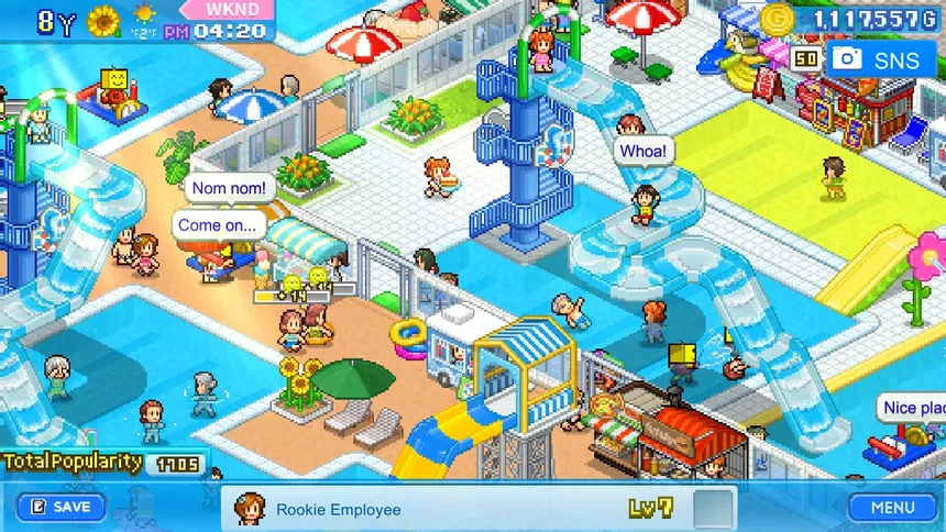 Скриншот 1 к игре Pool Slide Story
