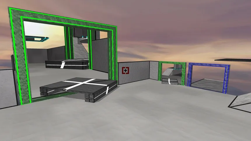 Скриншот 1 к игре Frame - Portals on Steroids