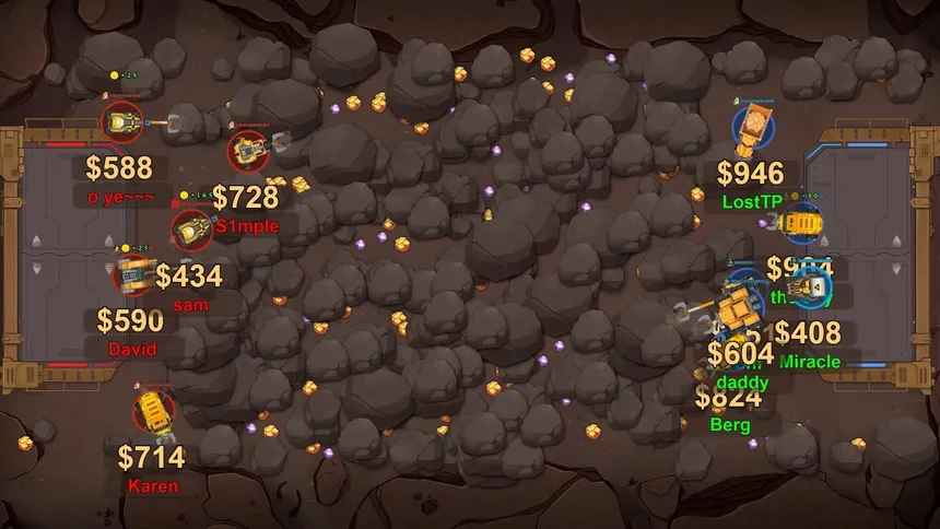 Скриншот 5 к игре 挖掘机大战挖掘机 / Mine Clash