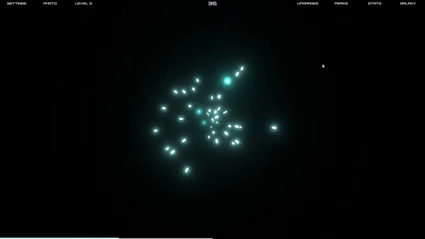 Скриншот 1 к игре Idle Galaxy