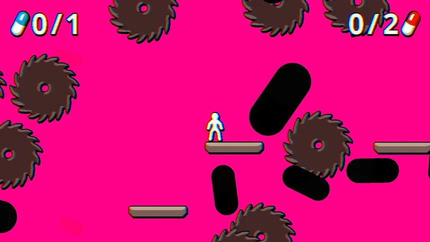 Скриншот 4 к игре Stickman Synthwave Escape