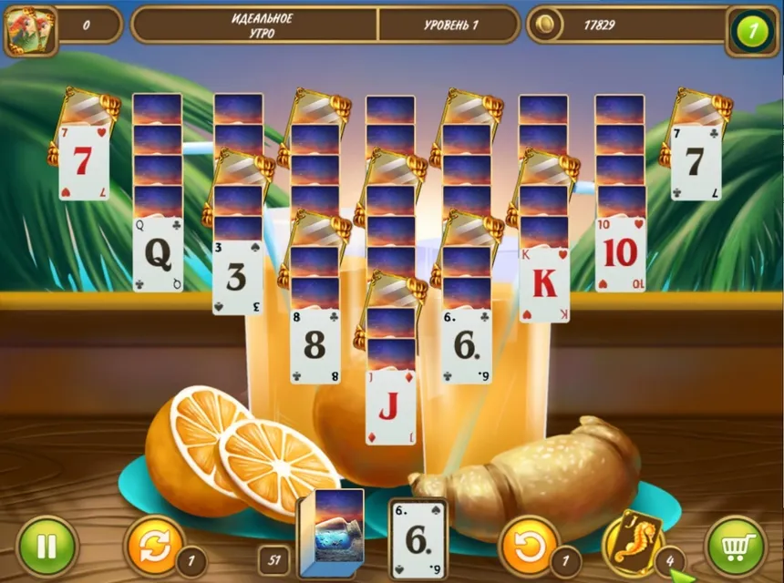 Скриншот 1 к игре Solitaire Beach Season A Vacation Time