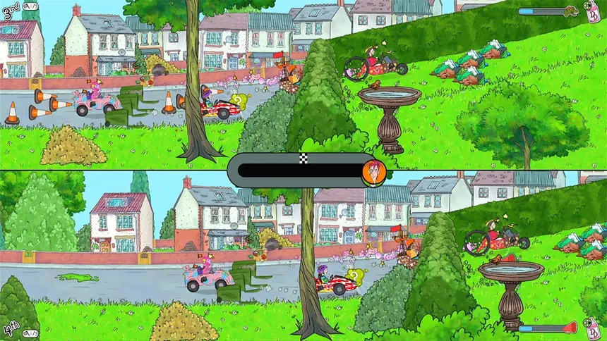Скриншот 3 к игре Horrid Henry's Krazy Karts