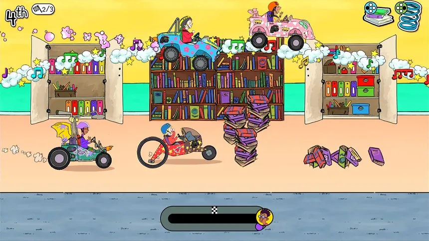 Скриншот 5 к игре Horrid Henry's Krazy Karts