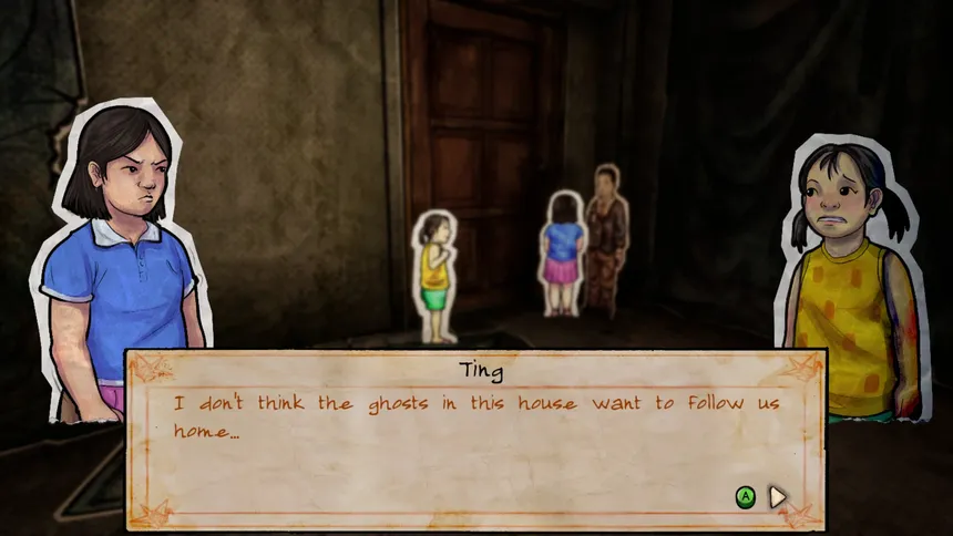Скриншот 2 к игре Paper Ghost Stories: Third Eye Open