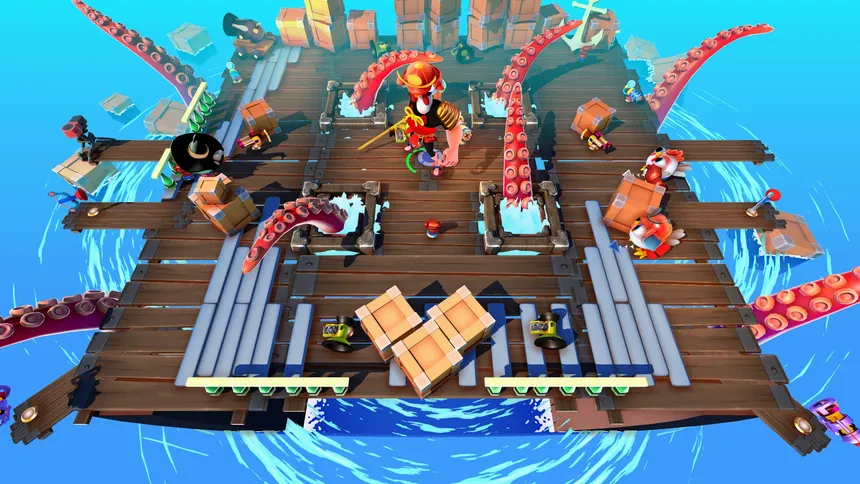 Скриншот 4 к игре Chickenoidz Super Party