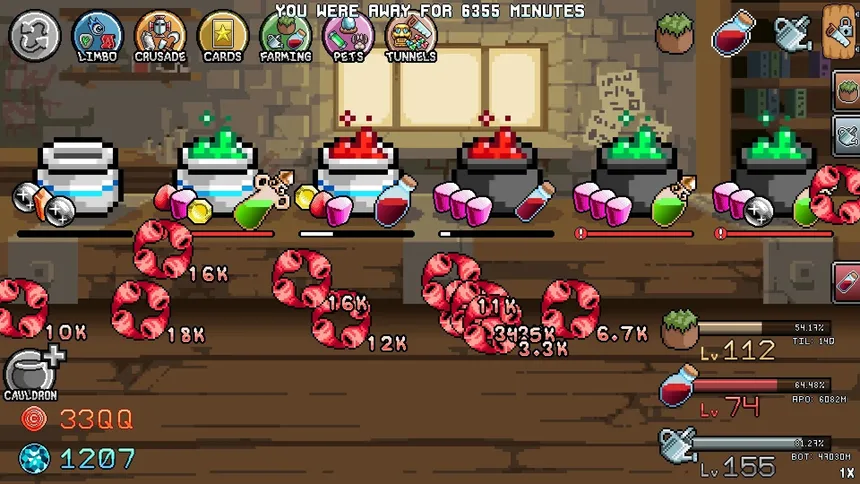 Скриншот 5 к игре Idle Skilling
