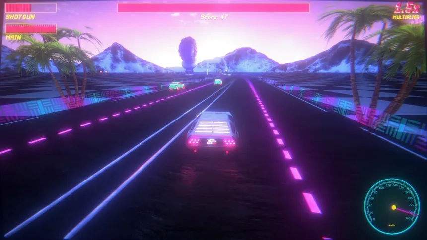 Скриншот 3 к игре Synthwave FURY