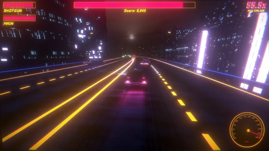 Скриншот 5 к игре Synthwave FURY