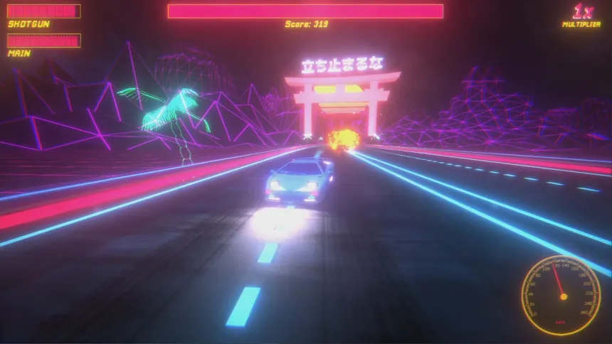 Скриншот 6 к игре Synthwave FURY
