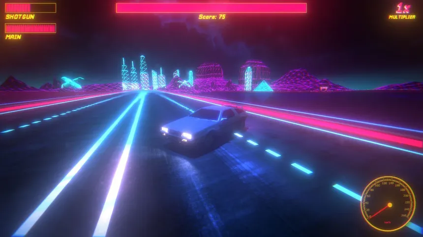Скриншот 8 к игре Synthwave FURY