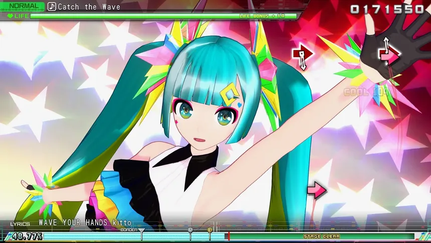 Скриншот 2 к игре Hatsune Miku: Project DIVA Mega Mix+
