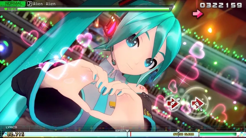 Скриншот 4 к игре Hatsune Miku: Project DIVA Mega Mix+