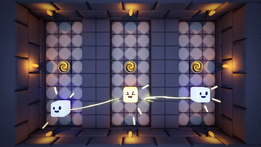 Скриншот 1 к игре Link The Cubes