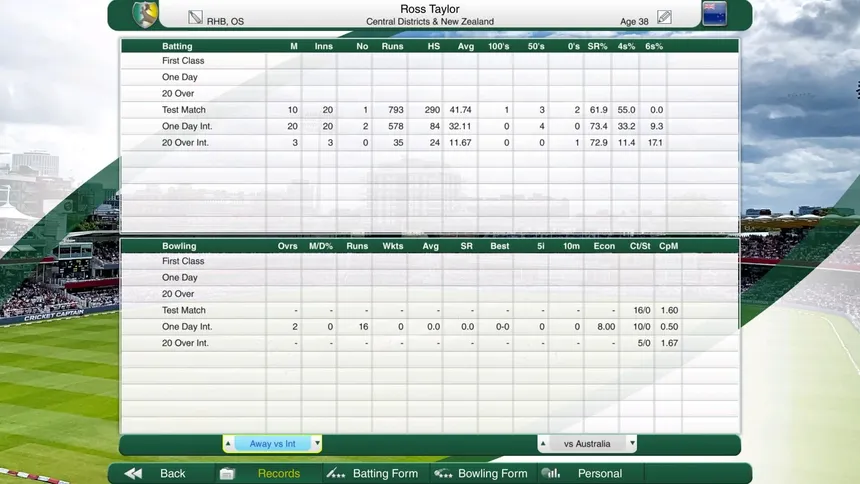 Скриншот 4 к игре Cricket Captain 2022