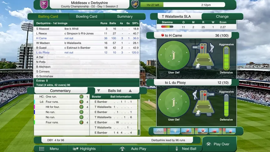 Скриншот 6 к игре Cricket Captain 2022