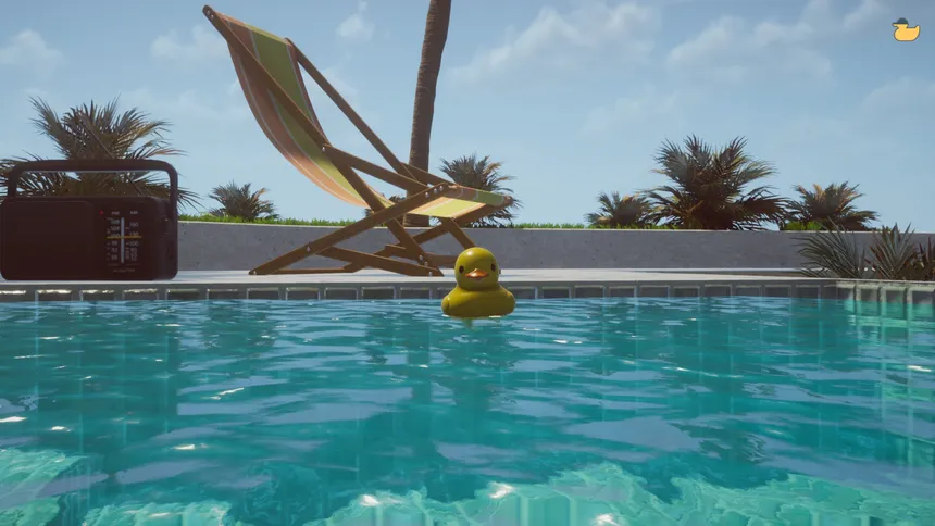 Скриншот 1 к игре Placid Plastic Duck Simulator