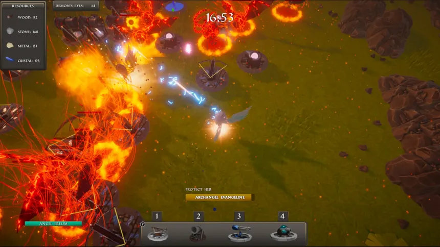 Скриншот 4 к игре Evangeline's Defense