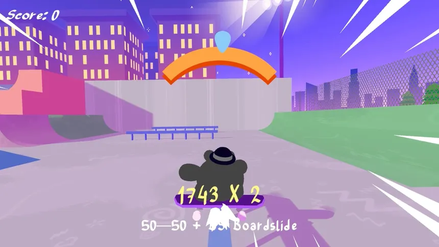 Скриншот 4 к игре Olliefrog Toad Skater