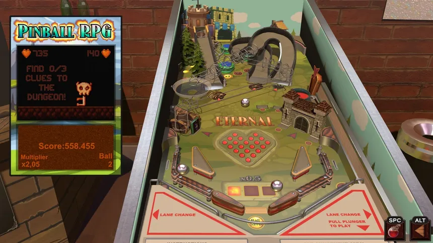 Скриншот 4 к игре Eternal Pinball RPG