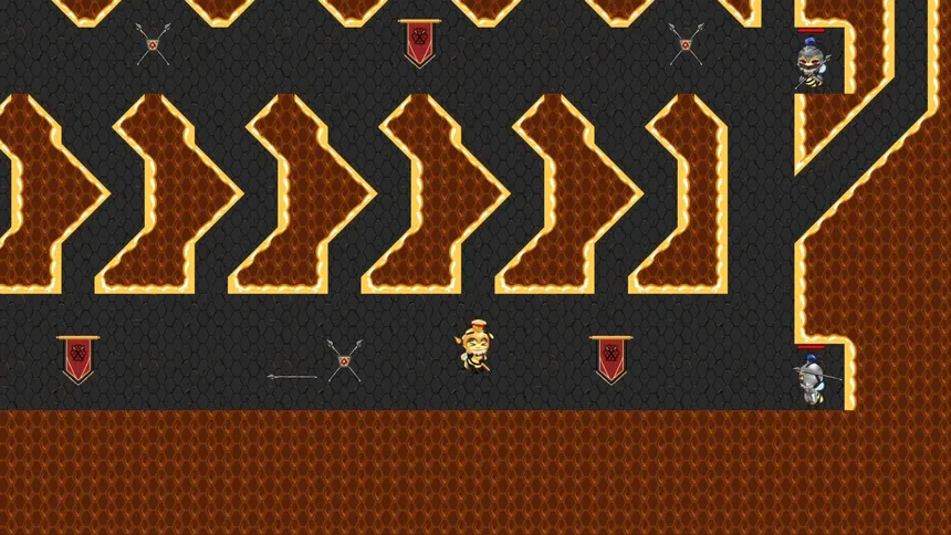 Скриншот 2 к игре Bee: The Knight