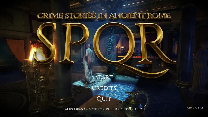 Скриншот 1 к игре SPQR - Crime Stories in Ancient Rome
