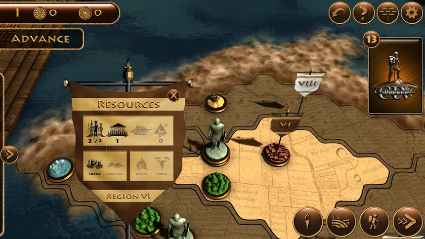 Скриншот 3 к игре PocketCiv