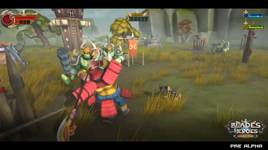 Скриншот 1 к игре Blades of Heroes: Samurai Rising