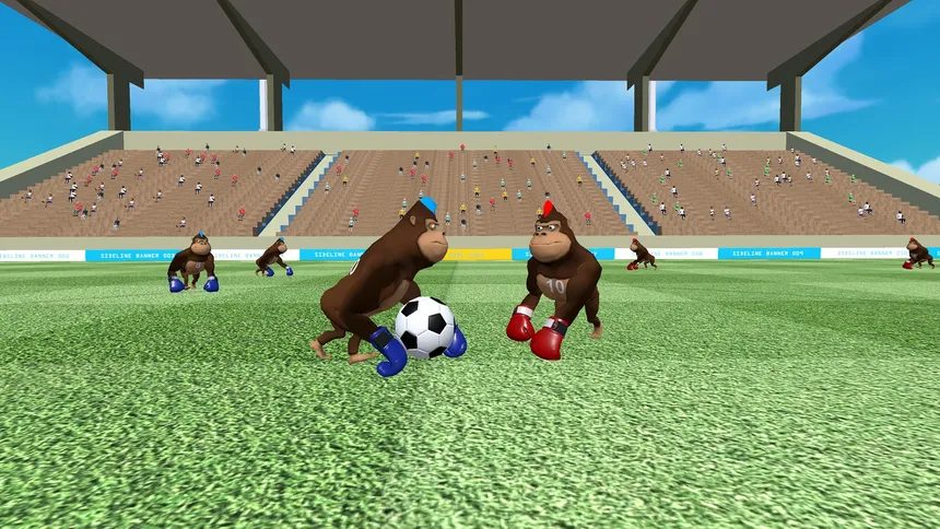Скриншот 1 к игре Gorilla Soccer