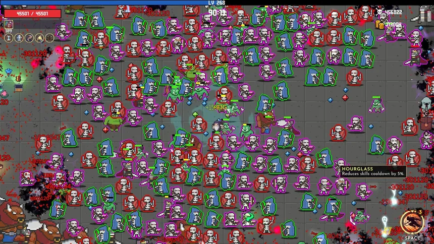 Скриншот 1 к игре Pixel Survivors : Roguelike