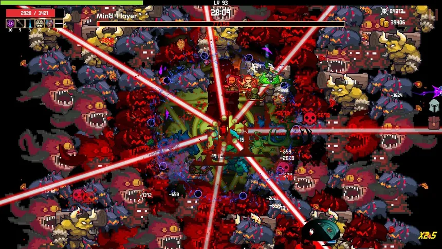 Скриншот 2 к игре Pixel Survivors : Roguelike