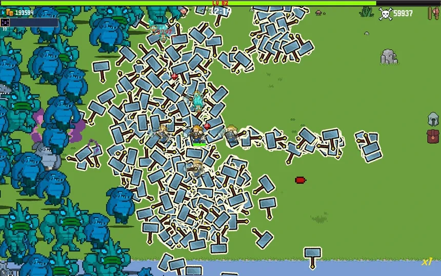 Скриншот 6 к игре Pixel Survivors : Roguelike