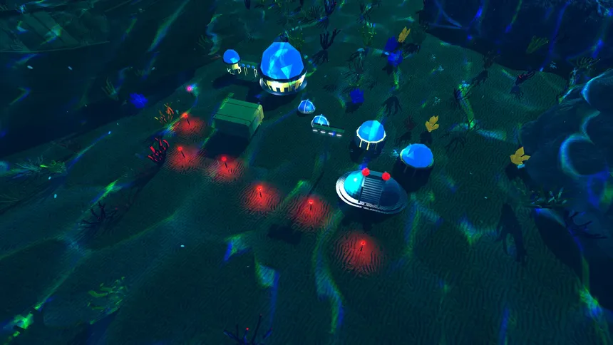 Скриншот 1 к игре Underwater World - Idle Desktop Colony Building Simulator