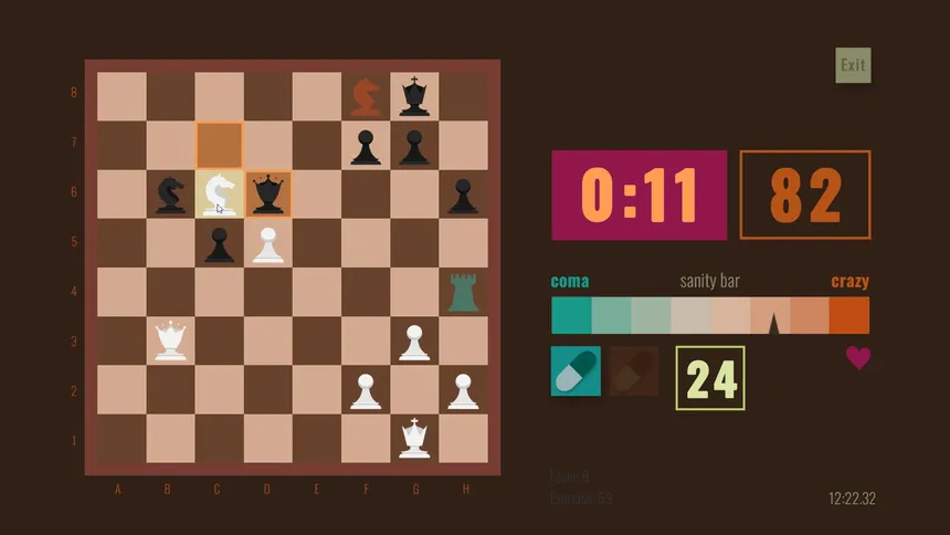 Скриншот 1 к игре Chess Pills